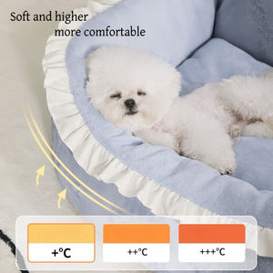 Weiches Haustier bett Indoor-Schlaf nest Rutsch fester Boden Princess Style Four Seasons Universal Soft Comfort Sofa Nest - Product Image 2