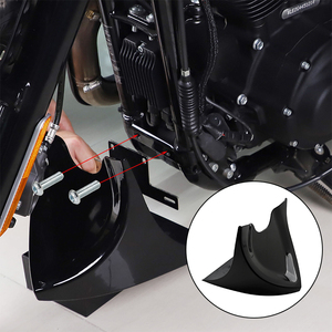 Protector de Motor Inferior para Motocicleta, Carenado Frontal para Harley XL883, Protector de Chasis Inferior Universal, Guardabarros Negro Brillante - Product Image 2