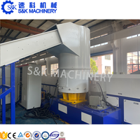 En plastique Pe pp Film Tissé Jumbo Sac Recyclage Granulateur Granulation Machine De Granulation