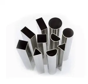 Tubos de acero inoxidable para soldadura ERW, tubos y tubos cuadrados y rectangulares de acero inoxidable 304