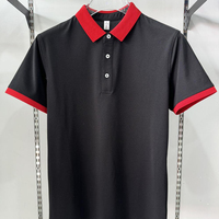 Polo unisexe à manches courtes en piqué de coton lisse double épaisseur léger pour uniforme d'équipe et de réceptionniste