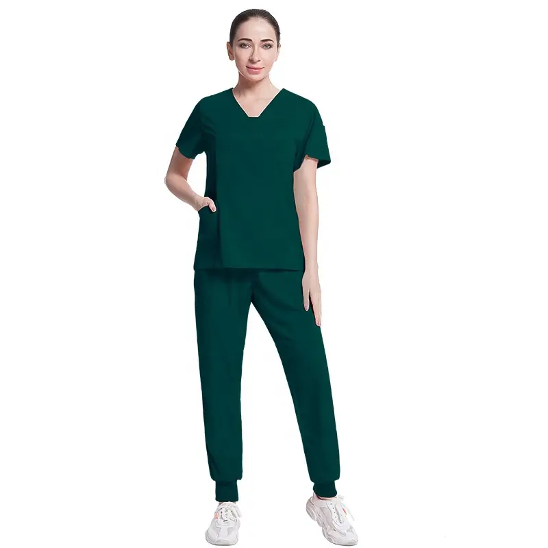 Groothandel Op Maat Scrubs Verpleeguniform Klinische Medische Scrubs Uniformen Medische Scrubs Sets Voor Het Ziekenhuis