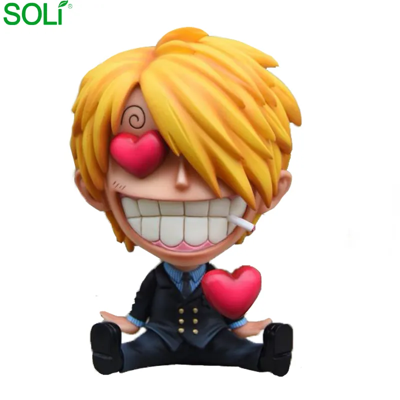 10 cm mảnh Anime mảnh con số Sanji hành động con số Sanji