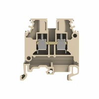 Bloc de bornes modulaire industriel à montage sur rail DIN 600V UL94 avec connecteur à vis pour armoire électrique et distribution de puissance