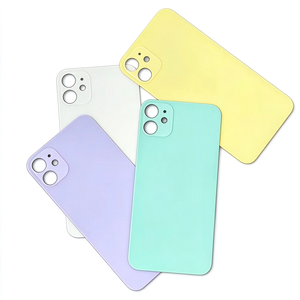 Nouvelle coque arrière en verre pour iPhone 11, boîtier de remplacement de la batterie, découpe précise pour la caméra, pièces de réparation du panneau arrière - Product Image 1