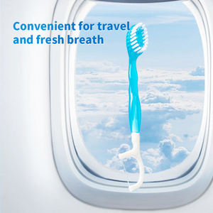 Kit de Viaje Portátil 5 en 1 Desechable con Pasta de Dientes Incluida, Limpiador de Lengua, para Hotel, Avión, Camping - Product Image 6