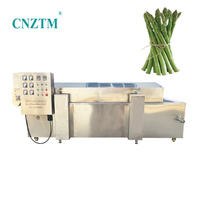 Machine de blanchiment pour légumes-racines, équipement de traitement des pattes de poulet et des crevettes, blanchisseur à vapeur, ligne de machines alimentaires industrielles, moteur