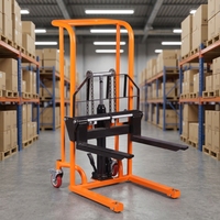 Chariot élévateur à palettes manuel hydraulique Uni-Silent pour utilisation en intérieur dans la manutention des marchandises en vente au détail FT0209