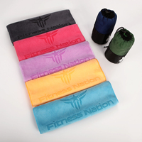 Hautfreundliches, leichtes Mikrofaser-Handtuch in verschiedenen Farben, schnell wasserabsorbierend, für Schwimmen, Strand, Urlaub, Fitness.