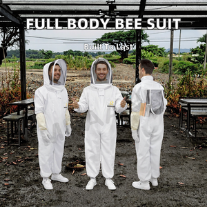 Professional Level D Full Beekeeping <b>Suit</b> for Men Women Comfortable Lightweight Polyester Protection Anti-<b>Bee</b> - Product Image 2