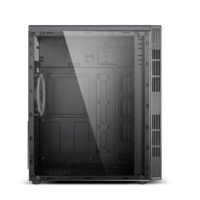 Gabinetes de Computadora de Nuevo Diseño 2024, Torres OEM con Tira RGB en el Panel Frontal, Gabinete ATX para PC, Gabinete para Juegos de Oficina, Gabinete de Computadora RGB