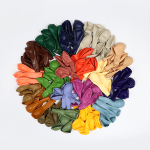 Globos de Látex Redondos Multicolores al por Mayor de 5/9/10/12/18 Pulgadas, Color Verde Oliva Aguacate, Globos de Látex Gruesos de Colores Retro - Product Image 1