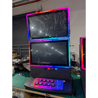 Moniteur double tactile de haute qualité Miracle pour armoire en métal et acrylique, écran vertical incurvé, machine de jeu de bureau, vente à prix réduit