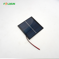 Panel Surya Mono Efisiensi Tinggi Epoxy Kustom Langsung dari Pabrik, Tahan Air IP67, OEM ODM, Sel Surya Mini Efisiensi 22,7%