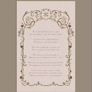 Cartes d'invitation de mariage élégantes en carton de coton avec impression typographique et dorure à chaud, avec carte RSVP - Product Image 5