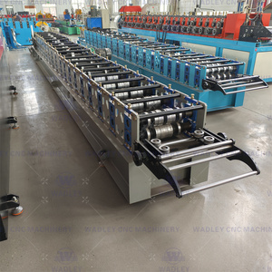 Machine de formage de tubes carrés pour étagères d'entrepôt robustes, poutres verticales et plaques de fixation - Product Image 2