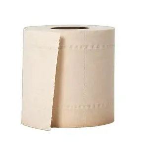 Cusrom-papier hygiénique en bambou, rouleaux de papier toilette 2 plis 3 plis