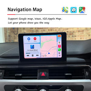AZTON A3 A4 B9 A5 MIB1 MIB2 Actualización de Radio iPhone <span class=keywords><strong>Apple</strong></span> inalámbrico <span class=keywords><strong>CarPlay</strong></span> Android Auto interfaz para <span class=keywords><strong>AUDI</strong></span> coche Multimedia Retrofit - Product Image 3