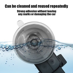 Car Phone Holder Dashboard Suction Cup Auto Clamping Telescopic <b>Rod</b> Mount General Fit <b>Plastic</b> Material - Product Image 4