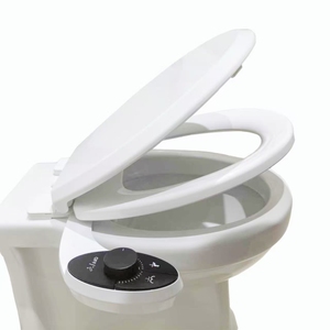Langsam fallende und schnell abnehmbare PPToilet-Sitzbezug-Kombination mit schnell abnehmbarem Bidet, wo der Sitzring nicht elektr ifi ziert ist - Product Image 6