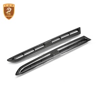 Conduits d'aération de garde-boue avant en fibre de carbone véritable pour Nissan GTR R35 2008-2024, style OEM, garniture de prise d'air latérale du garde-boue