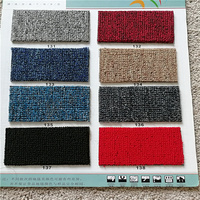 Rouleaux de moquette moderne 100 % polypropylène écologique imperméable à poils moyens et bouclés - Vente en gros usine pour salon, du mur au mur