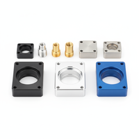 Boîtiers métalliques en aluminium usinés CNC de haute précision pour modules émetteurs-récepteurs optiques SFP QSFP, composants de fraisage CNC personnalisés