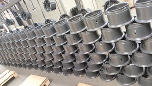 Velg Baja Kualitas Premium 10.00-20 3 Buah untuk Ban 14 R 20 Truk Tambang - Product Image 6