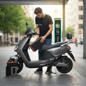 Paquete de Baterías de Litio de 76.8V 72v 50ah 30ah 25ah 20ah 15ah para Scooter, Motocicleta, Triciclo EM7250, Diseño de Alta Capacidad 72 - Product Image 4