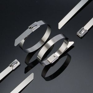 非コーティングステンレス鋼ストラップタイ6.4mm厚0.5-0.76mm工業用 - Product Image 6