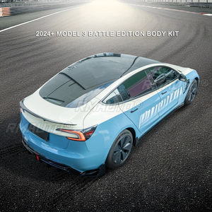 Para Tesla Model 3 2024+ Alerón Lateral, Difusor y Divisor de Faldón, Pieza de Tuning y Modificación - Product Image 1