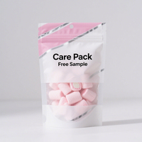 Sortie comestibles emballage 3.5g bonbons Snack Ziplock laminé PET autoportant doux au toucher Mylar pochettes