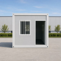 Maison modulaire à ossature en acier galvanisé, dortoir conteneurisé démontable pour projets de construction à grande échelle et bureaux de chantier