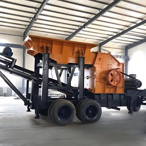 Frantoio <span class=keywords><strong>Mobile</strong></span> a Cassone da 10-50 TPH Montato su Camion per Sabbia da Costruzione e Calcestruzzo, Facile da Usare - Product Image 4