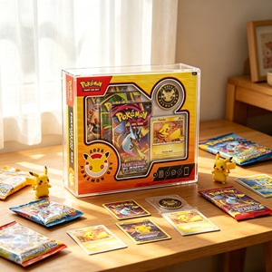 Pokémon TCG 2026 Pokémon Day 30° Anniversario Espositore in Acrilico per Box <span class=keywords><strong>Pikachu</strong></span> e Contenitore da Collezione - Product Image 2