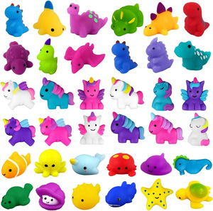 Juguetes Blandos de Peluche con Forma de Animales, Juguetes Antiestrés, Juguetes de Dinosaurios para Halloween y Navidad, Juguetes Blandos de TPR - Product Image 1