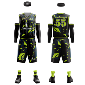 2025 conjunto juvenil uniforme de baloncesto ropa deportiva poliéster BSCI venta al por mayor kits de baloncesto de sublimación reversible Jersey - Product Image 2