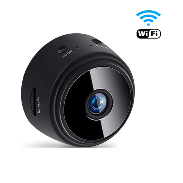 Mini 1080P Wireless WIFI CCTV Camera with A9 CMOS Sensor Motion Detection SD Card Storage Baby Bedroom Indoor Use