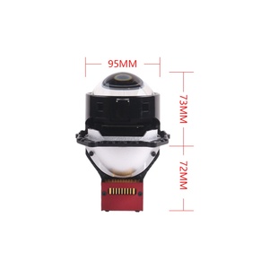 Sanvi New Design L60 74w 6000k 3 Inch Bi Led Laser Projector Lens Headlights Auto Led Headlights Universal Top Popular - Product Image 6