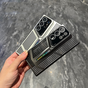 NOUVEAU Étui de téléphone antichoc en couleur unie givrée, dissipant la chaleur, pour <span class=keywords><strong>Samsung</strong></span> S24 Ultra Plus S22 S23 Ultra Plus, coque arrière blindée - Product Image 2