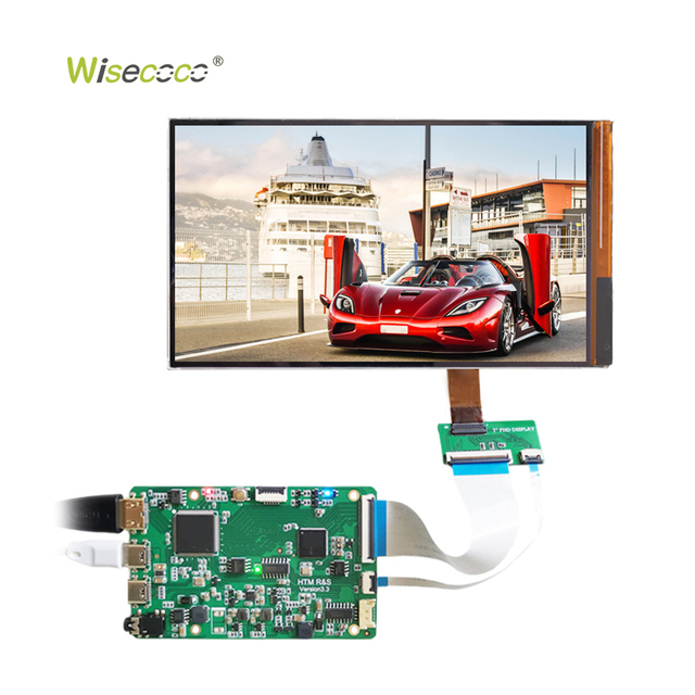 7 Inch 1080p IPS LCD Display Screens 1920*1080 Raspberry Pi 7" Touch Capacitive Touchscreen Display Module with Driver Board