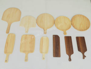 Popular Tabla de paleta cuadrada de 9 pulgadas de madera de pino <span class=keywords><strong>para</strong></span> <span class=keywords><strong>Pizza</strong></span>, 10mm de espesor <span class=keywords><strong>para</strong></span> asar en casa, Material de <span class=keywords><strong>piedra</strong></span> duradero hecho - Product Image 6