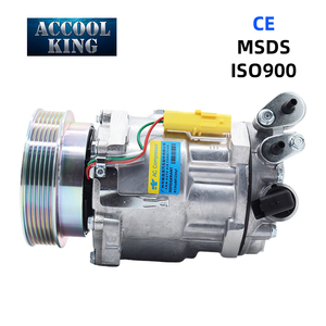 9656572180 9648138780 9663315580 Compresseur de réfrigération Compresseur automatique Compresseur de climatisation pour PEUGEOT 407 607 CITROEN C5 C6 - Product Image 1