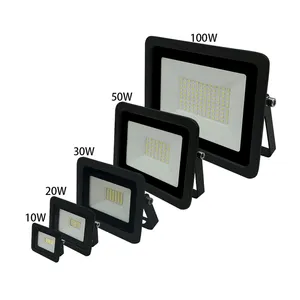 Cheap Factory Price 150lm/w Aluminium Mini LED Flood Light Adjustable Angle Projector Reflector Tunnel Sports Stadium