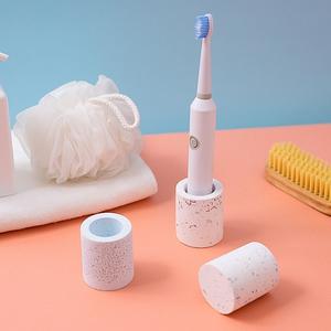 <span class=keywords><strong>Porte</strong></span>-<span class=keywords><strong>brosse</strong></span> à dents en terre de diatomée et terrazzo, absorbant et à séchage rapide, pour le comptoir de la salle de bain, à bon prix - Product Image 3