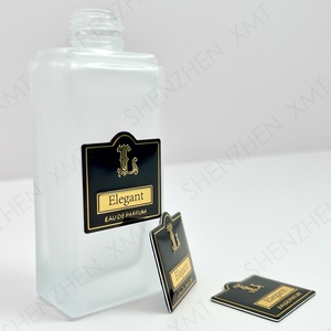 Etiqueta Metálica Personalizada 2025, Resistente al Agua, para Botellas de Perfume y Vino de Lujo, Logotipo 3D Grabado, Nombre de Marca, Adhesivo para Velas Artesanales - Product Image 4