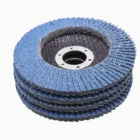 Disque à lamelles personnalisé OEM en oxyde d'aluminium céramique de zircone pour meuleuse d'angle, ponçage et ébavurage du métal et du bois