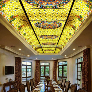 Dôme en verre massif teinté sur mesure, directement de l'usine, pour la décoration de plafonds, de toits et de lignes de délimitation, éclairage pour hôtel/villa - Product Image 2