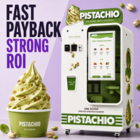 Máquina Expendedora Automática de Açaí con Sistema de Helado para Tiendas de Postres, Cafeterías y Centros Comerciales