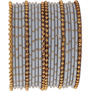 Conjuntos de brazaletes de moda para mujer de colores al por mayor precio barato elegante brazalete Churian conjunto para mujer - Product Image 2